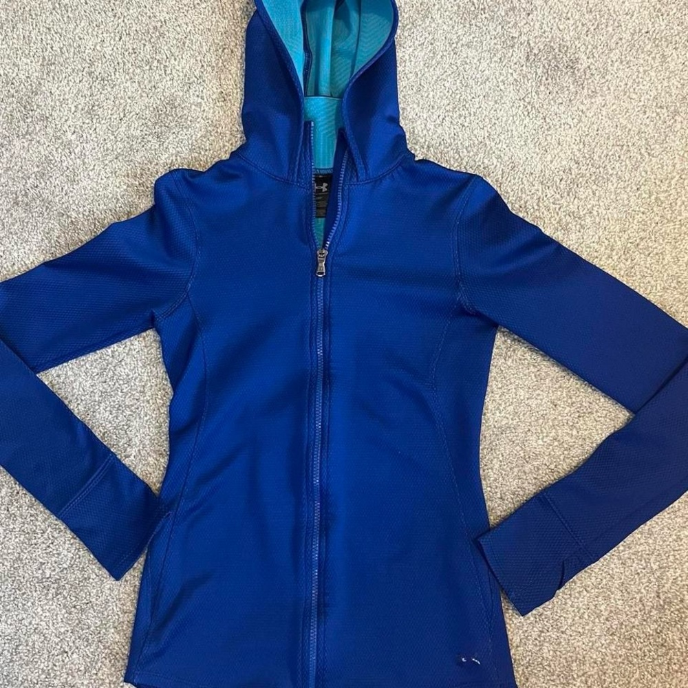 Under Armour Women's Royal Blue Hooded Jacket